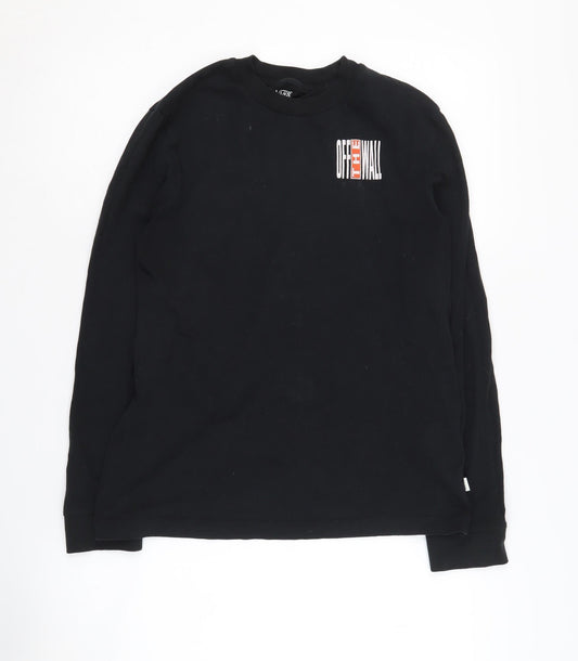 Vans Men’s Black Graphic T-Shirt S