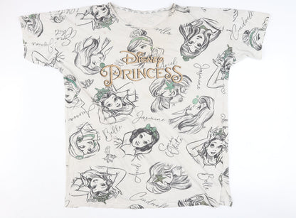 Disney Women's Princess Nightshirt 20-22 White