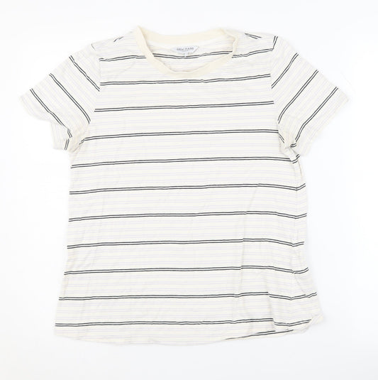 Womens UK Size S Great Plains Multicoloured Basic T-Shirt