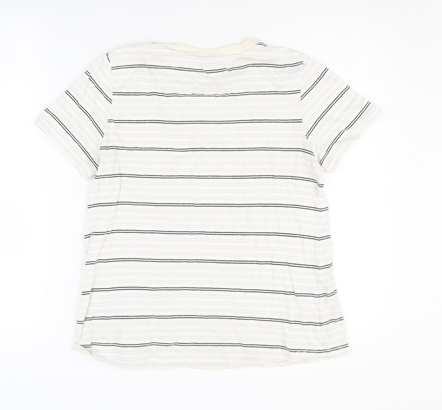 Womens UK Size S Great Plains Multicoloured Basic T-Shirt