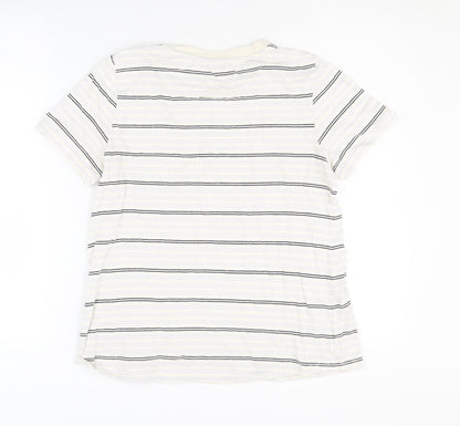 Womens UK Size S Great Plains Multicoloured Basic T-Shirt