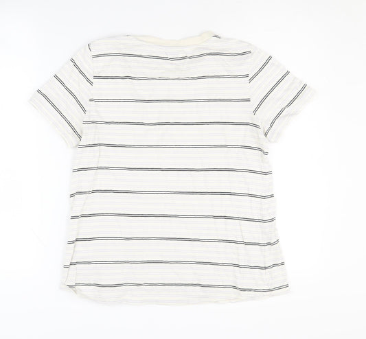 Womens UK Size S Great Plains Multicoloured Basic T-Shirt