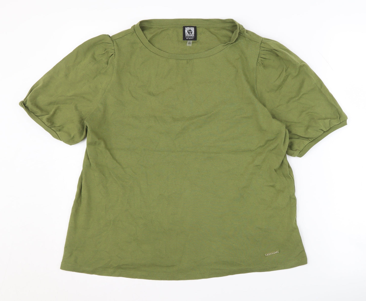 Anne Klein Women’s Green Crew Neck T-Shirt Large