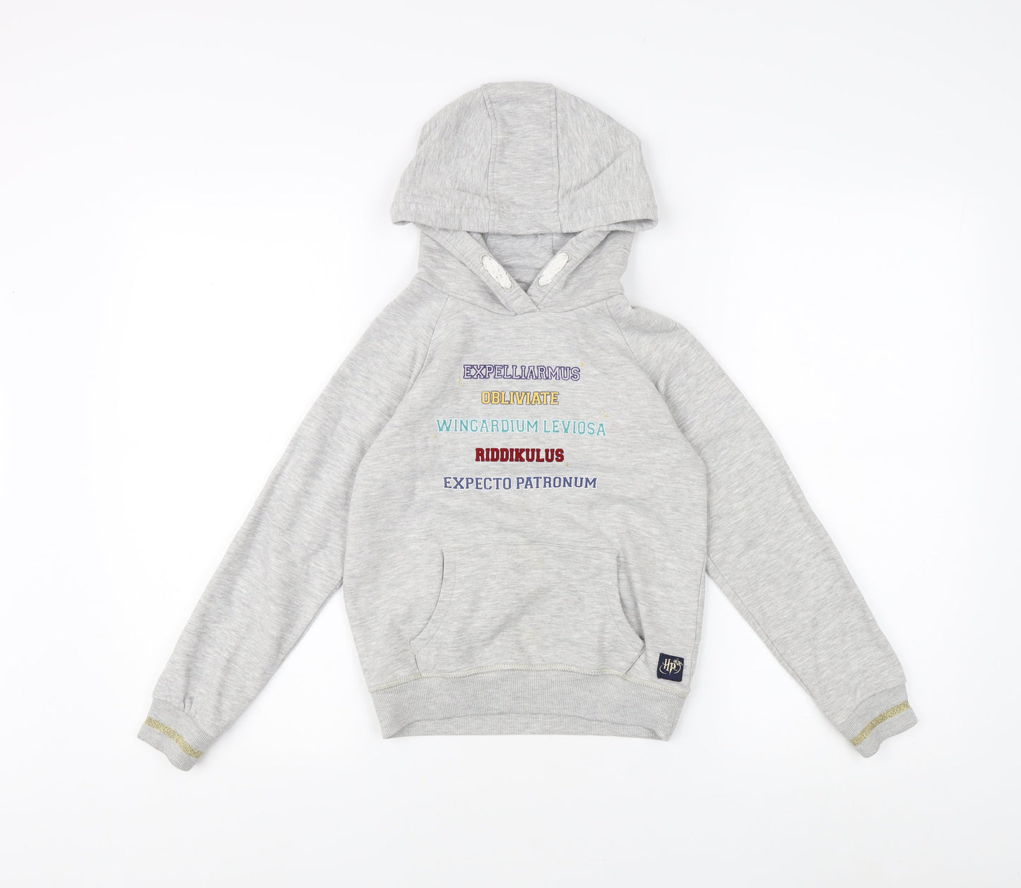 Marks and Spencer Boys Harry Potter Hoodie, Grey, 8-9 Years
