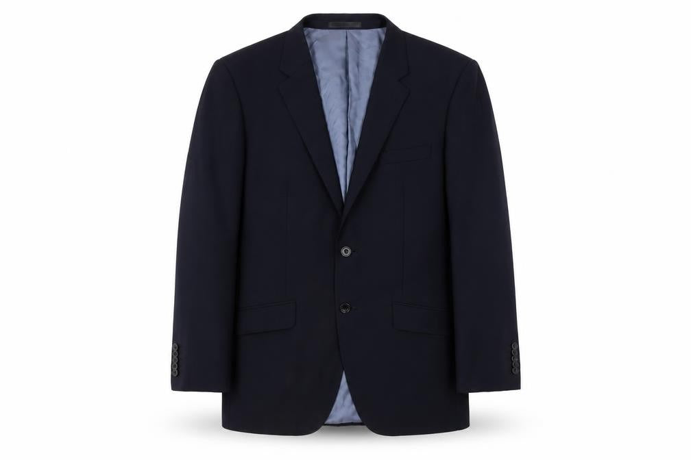 Mens UK Size 39 T.M.Lewin Regular Blue Suit Jacket