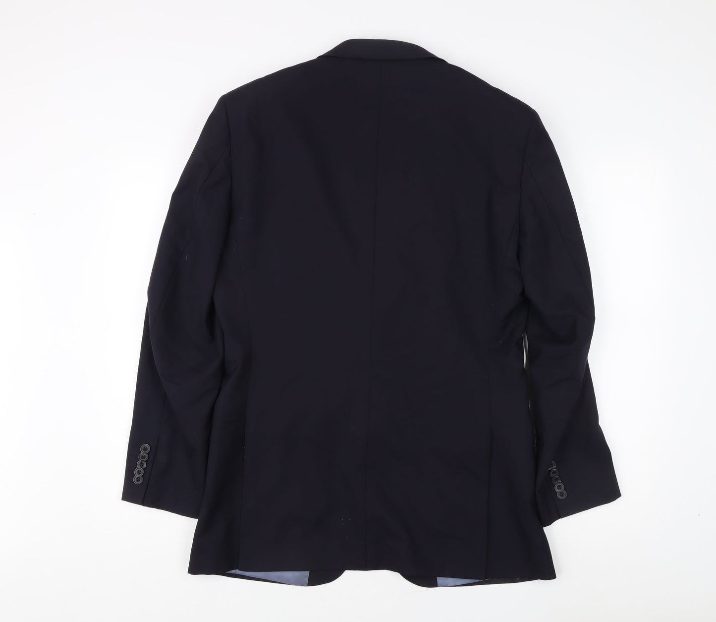 Mens UK Size 39 T.M.Lewin Regular Blue Suit Jacket