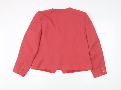 Eastex Heirloom Pink Blazer - Women Size 14