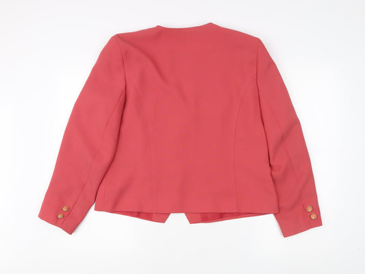 Eastex Heirloom Pink Blazer - Women Size 14