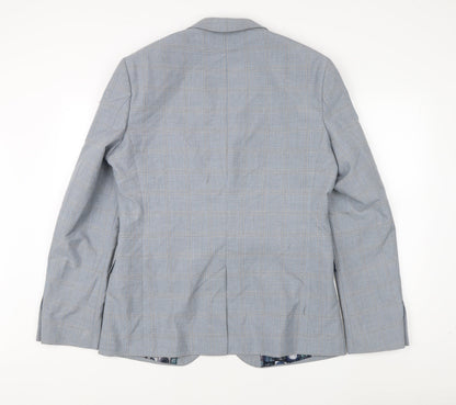 Mens UK Size 42 Ben Sherman Regular Grey Suit Jacket