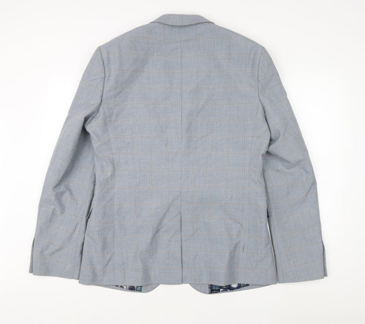 Mens UK Size 42 Ben Sherman Regular Grey Suit Jacket