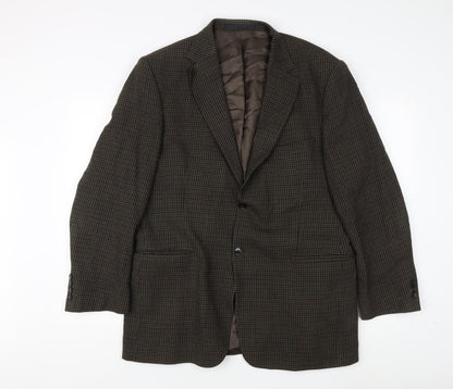 Mens UK Size 42 Marks and Spencer Regular Brown Suit Jacket