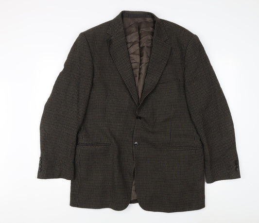 Mens UK Size 42 Marks and Spencer Regular Brown Suit Jacket