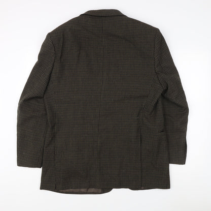 Mens UK Size 42 Marks and Spencer Regular Brown Suit Jacket