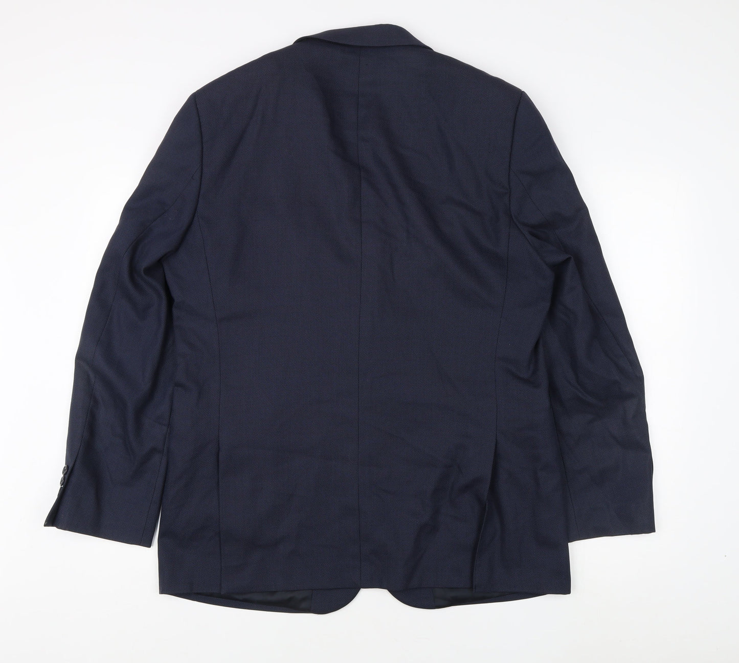 Mens UK Size 42 Classic Regular Blue Suit Jacket