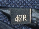 Mens UK Size 42 Classic Regular Blue Suit Jacket