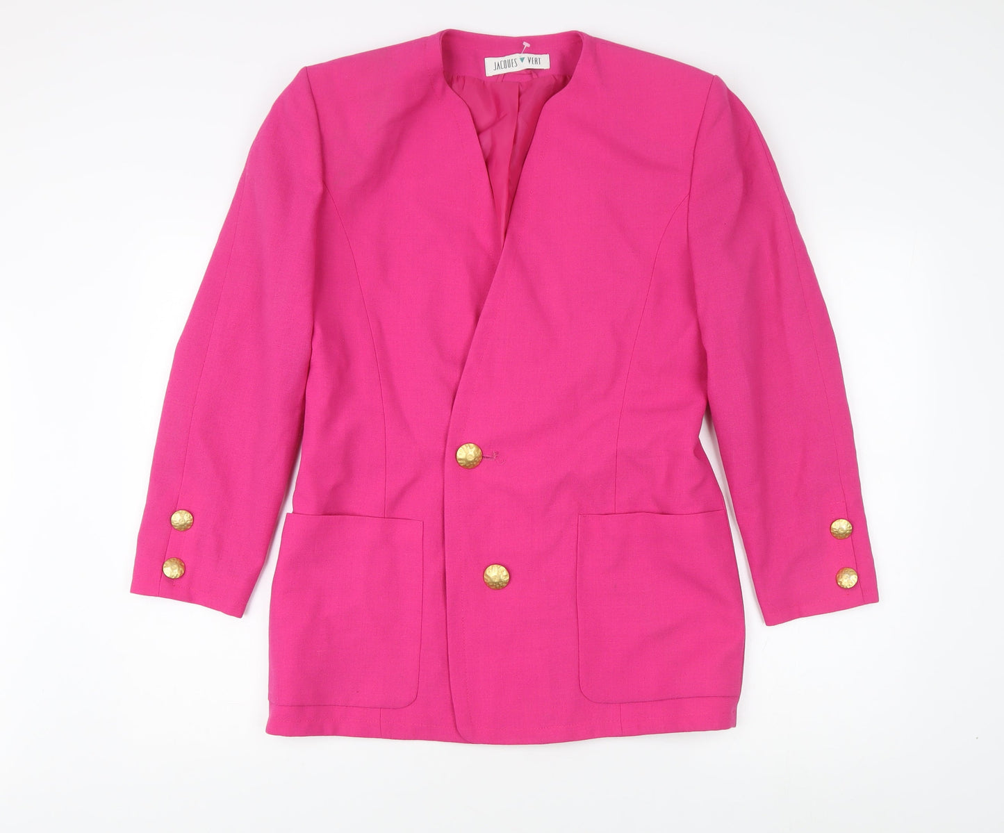 Jacques Vert Women's Pink Blazer, Size 12