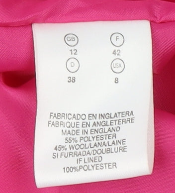 Jacques Vert Women's Pink Blazer, Size 12