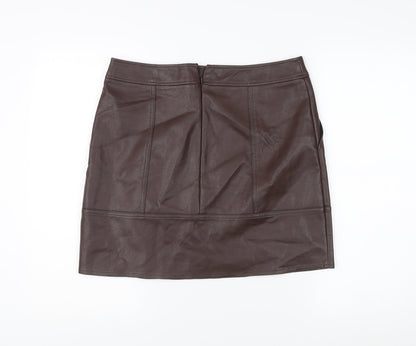 Next Women's Brown Pencil Skirt Size 12