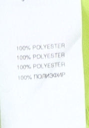 New Look Women's Yellow Wrap Blouse, Size 12