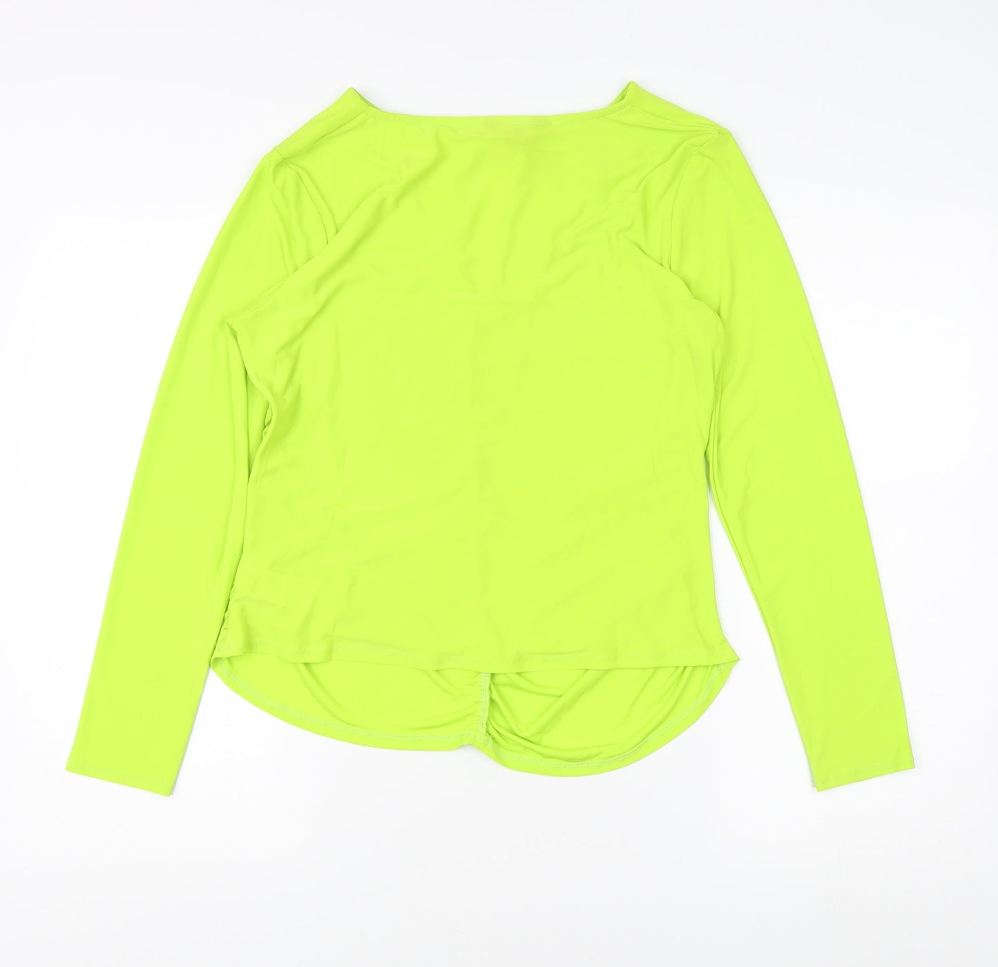 New Look Women's Green Long Sleeve Top Size 16