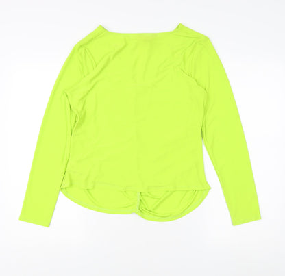 New Look Women's Green Long Sleeve Top Size 16