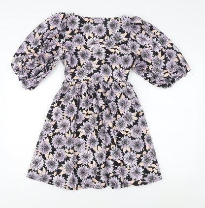 ASOS DESIGN Women's Floral Petite A-Line Dress
