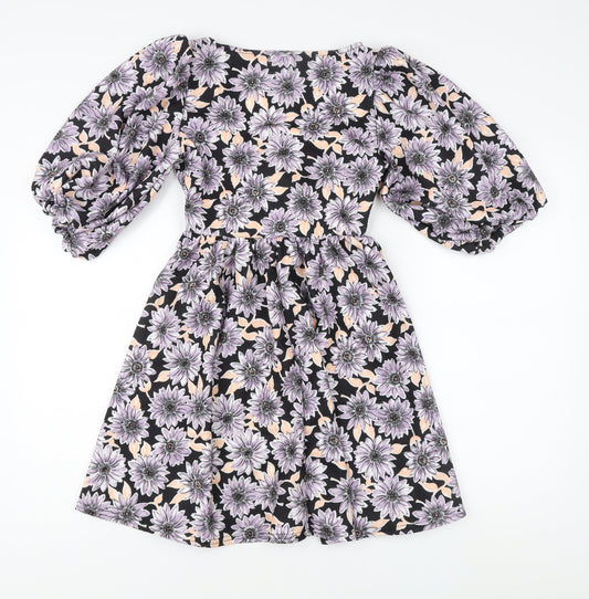 ASOS DESIGN Women's Floral Petite A-Line Dress