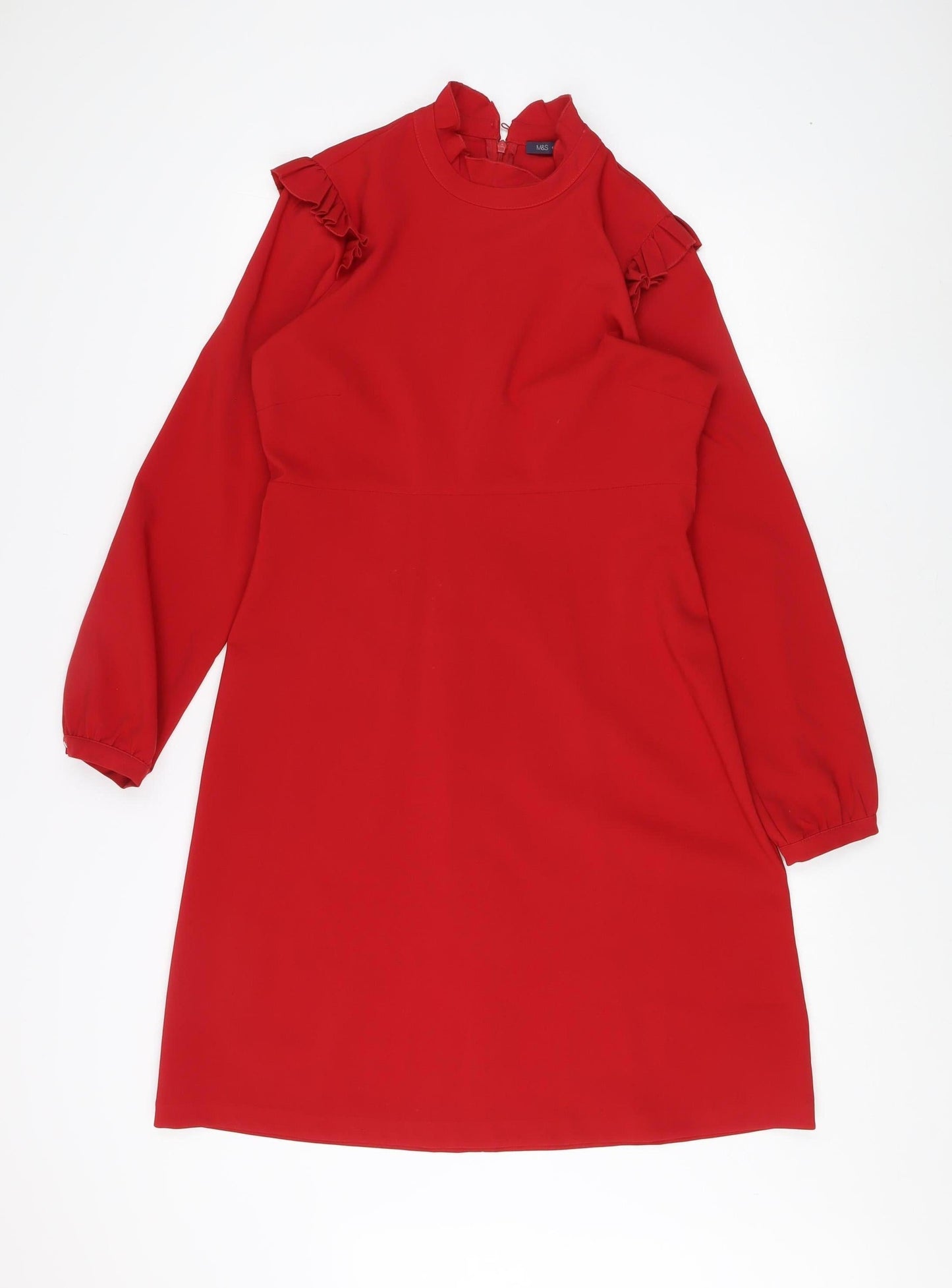 Marks and Spencer Red Women's Size 12 Dress