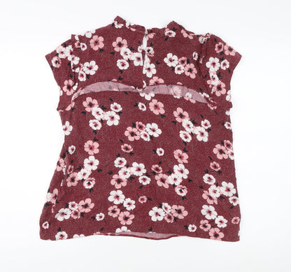 Womens UK Size 16 Billie & Blossom by Dorothy Perkins Multicoloured Basic Blouse