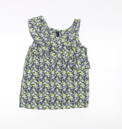 Womens UK Size S VERO MODA Multicoloured Camisole Blouse