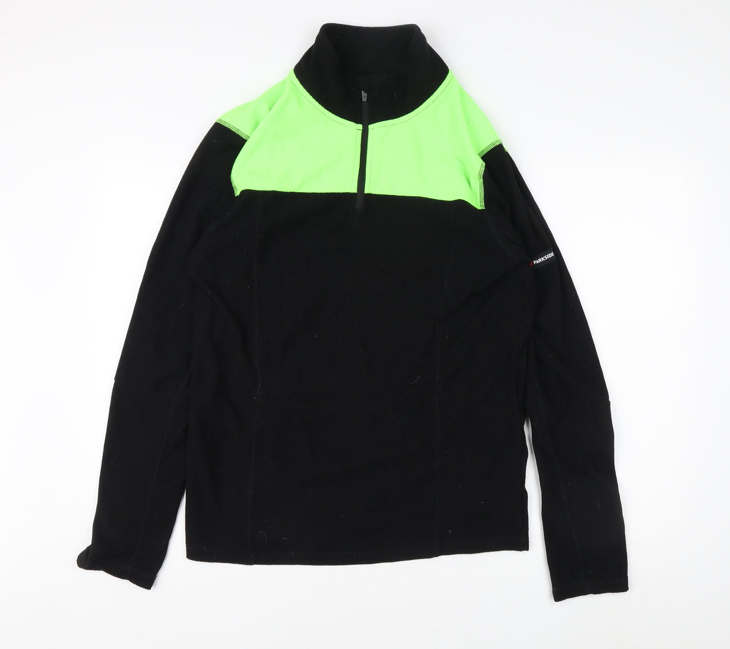 PARKSIDE Men's Black 1/4 Zip Sweatshirt M