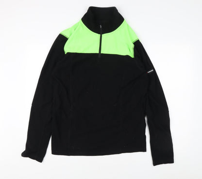 PARKSIDE Men's Black 1/4 Zip Sweatshirt M