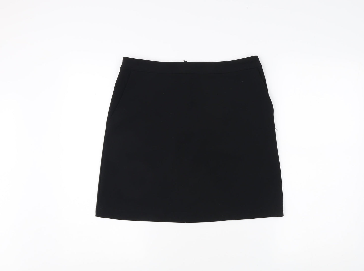 Next Women's Black Pencil Skirt, Size 10, Elegant Style