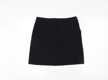 Next Women's Black Pencil Skirt, Size 10, Elegant Style