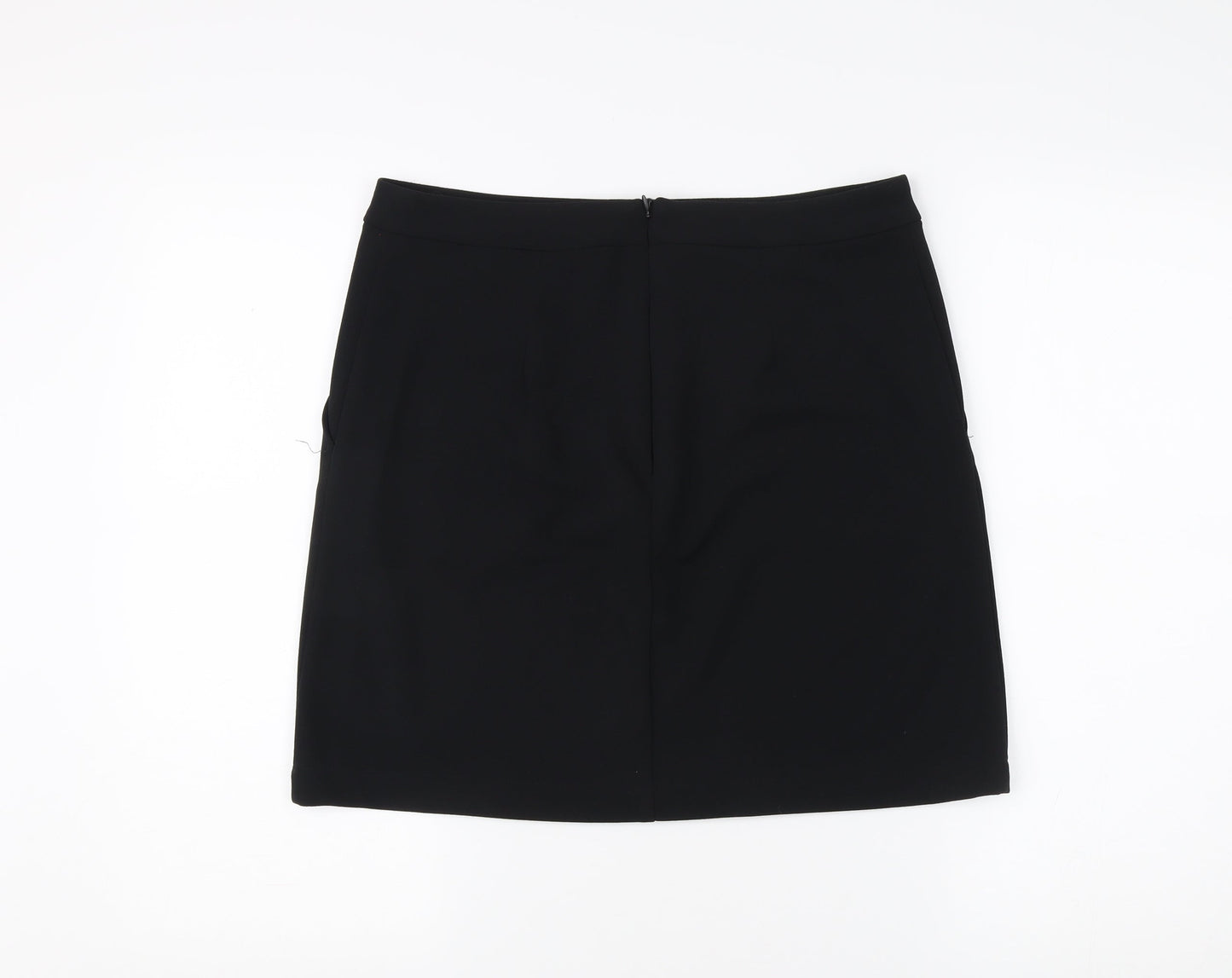 Next Women's Black Pencil Skirt, Size 10, Elegant Style