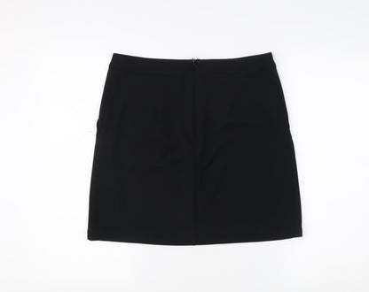 Next Women's Black Pencil Skirt, Size 10, Elegant Style