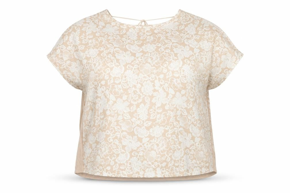 Womens UK Size 20 Marks and Spencer Beige Basic Blouse