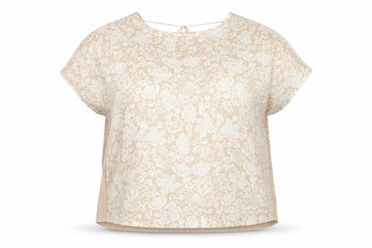 Womens UK Size 20 Marks and Spencer Beige Basic Blouse