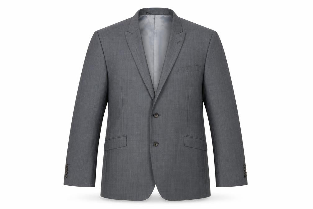 Mens UK Size 48 Fellini Regular Grey Suit Jacket