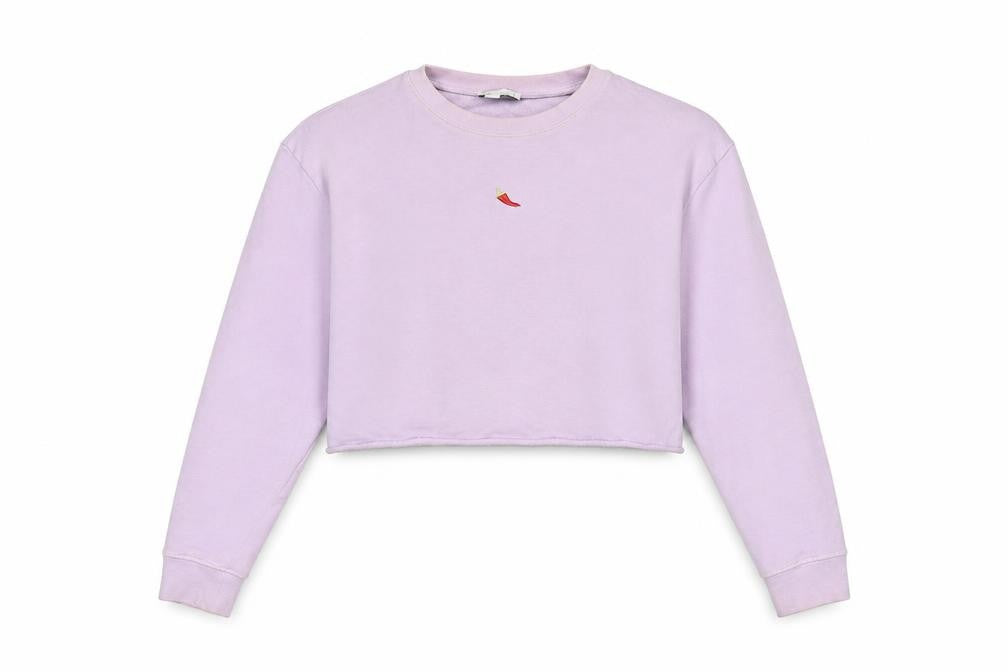 Topshop Women's Purple Petite Size 10 Sweatshirt