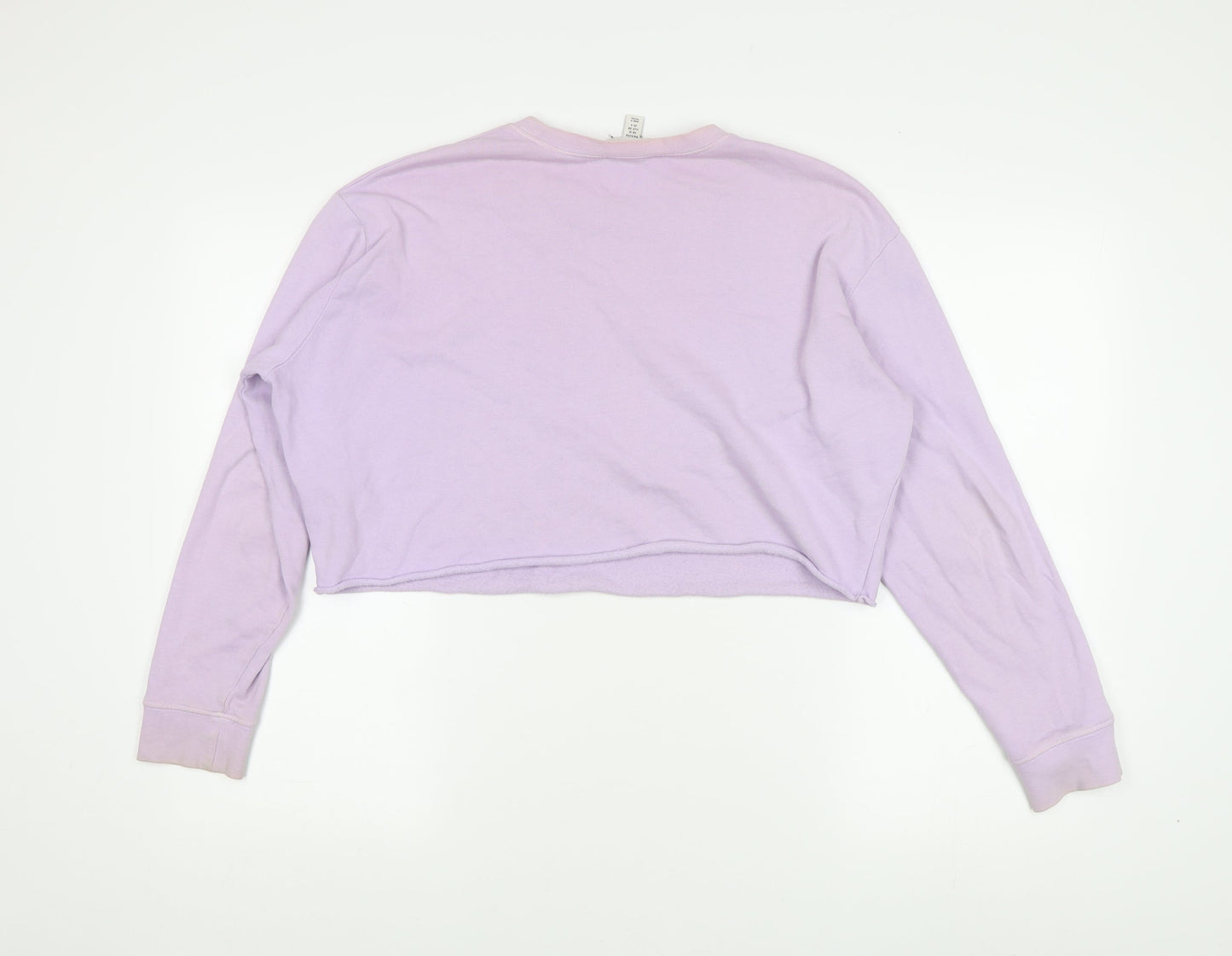 Topshop Women's Purple Petite Size 10 Sweatshirt