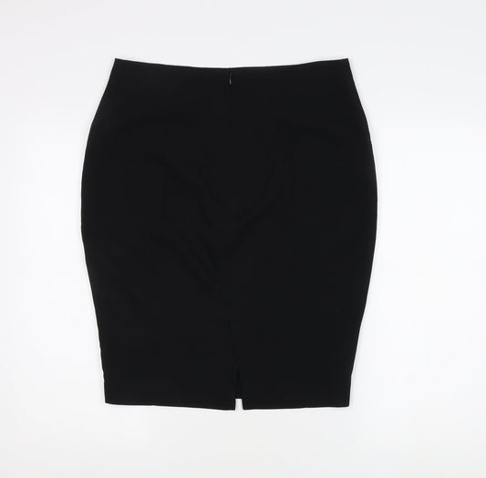 Mango Women's Black Pencil Skirt Size 16