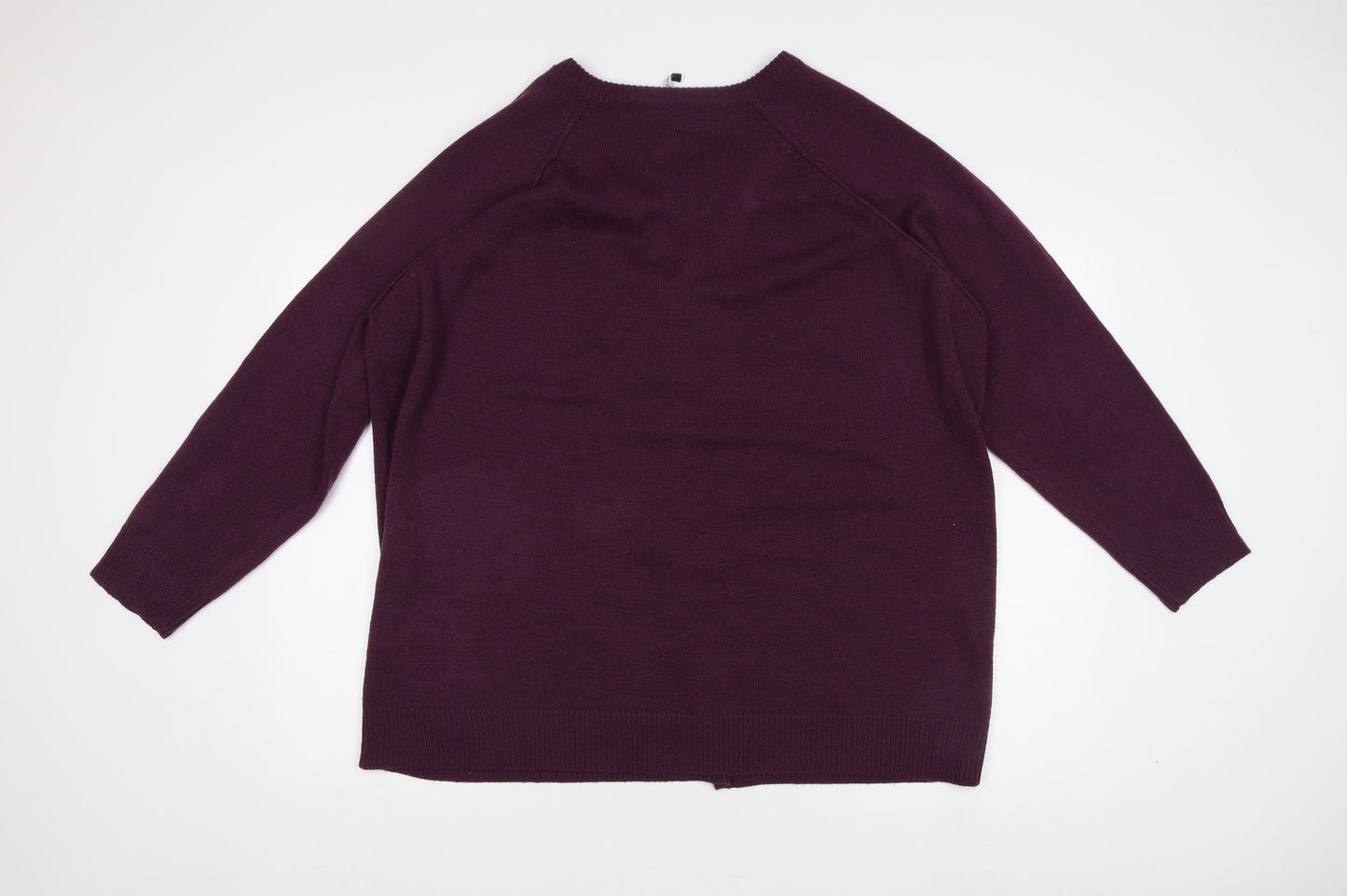 Womens UK Size L CAPSULE Purple Pullover Jumper