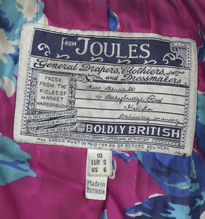 Womens UK Size 10 Joules Brown Overcoat
