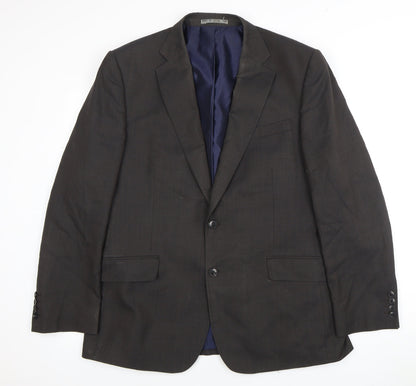 Mens UK Size 42 Marks and Spencer Regular Brown Suit Jacket