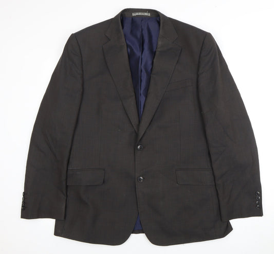 Mens UK Size 42 Marks and Spencer Regular Brown Suit Jacket