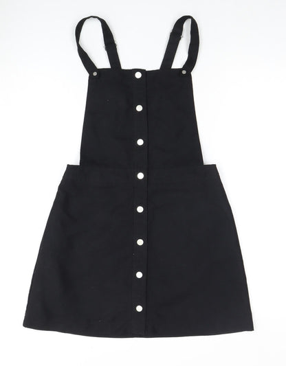 H&M Black Pinafore Dress - Women's Size 10