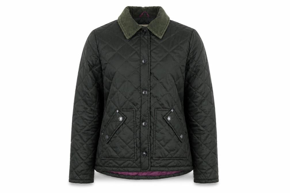 2bya Island Women's Green Quilted Jacket Size 10