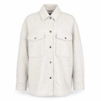 Womens UK Size XS Zara Ivory Basic Jacket