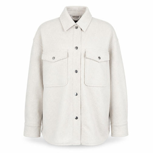 Womens UK Size XS Zara Ivory Basic Jacket